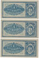 1920. 1K (3x) sorszámkövető T:I,I-,II szakadás
Adamo K4