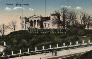 Losoncapátfalva, Hubay kastély, Fischer Sándor kiadása / castle (fl)