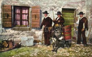 Istrianische Typen / folklore