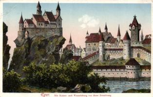 Eger, Cheb; Kaiser und Wenzelsburg / castle (EB)