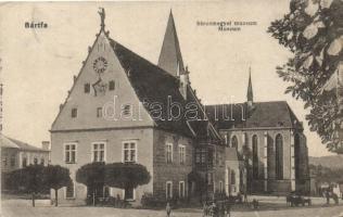 Bártfa, Sárosmegyei múzeum / museum (EK)