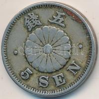 Japán 1890. 5s CuNi T:2
Japan 1890. 5 Sen CuNi C:XF