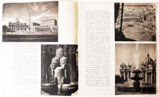 1940 Vatikánváros magyar nyelvű, képes idegenforgalmi kiadvány
