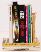 10 db könyv (Széchenyi Zsigmond: Csui!..., Slaughter: Sebek, Harsányi Gábor: Menekülés Erdélyből a S...