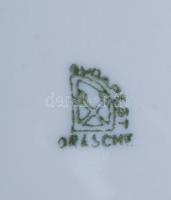 Zsolnay hiányos szendvicses készlet, matricás, jelzett, hibátlan, pótolt 2 db Drasche tányérral(jelz...