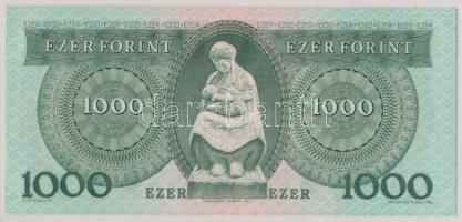 1983. 1000Ft "B" (2x) sorszámkövető T:I
Adamo F45