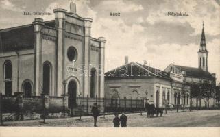 Vác, Izraelita templom / zsinagóga, népiskola