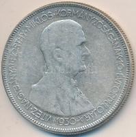 1930. 5P Ag "Horthy-jobbra" T:3 
Adamo P8