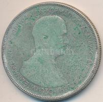 1930. 5P Ag "Horthy-jobbra" T:3 patina
Adamo P8