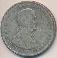 1930. 5P Ag "Horthy-jobbra" T:3 
Adamo P8