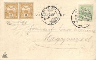 Szolnok, Városháza, kiadja Fuchs Lipót és fia; Edelweiss Emb. litho