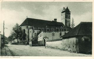 Késmárk, Szt. Kereszt templom és plébánia / church, parish