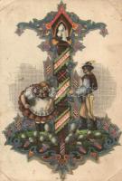 Hungarian Easter, folklore s: Bozó (b)