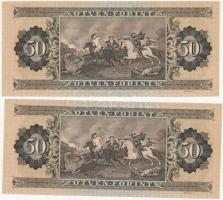 1965. 50Ft (2x) sorszámkövető T:I
F19