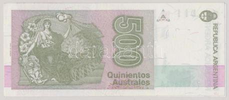 Argentína 1988-1990. 500A + 1000A T:I
Argentina 1988-1990. 500 Australes + 1000 Australes C:UNC