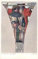 Bojovnost, Jan Zizka, Slavic propaganda s: Alfons Mucha