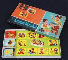 Kis képes kirakó, régi játék