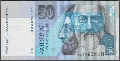 Szlovákia 2002. 50K T:I Slovakia 2002. 50 Korun C:UNC