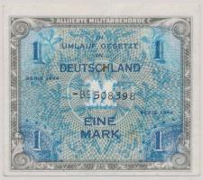 Német 3. Birodalom / Szövetséges megszállás 1944. 1M T:II- German Third Reich / Allied occupation 1944. 1 Mark C:VF
