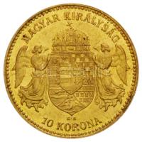 1912 10K Au "Ferenc József" (3.39g/0.900) T:2 ph.
Hungary 1912. 10 Korona Au "Franz J...