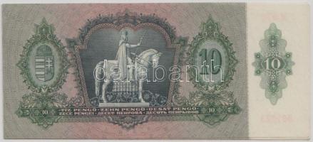 1936. 10P (3x) sorszámkövető, az egyik gyári papírránccal T:I,I- folt
Adamo P9