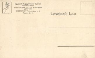 Standard Harburg V.G.F. teniszlabda / tennis ball advertisement, litho