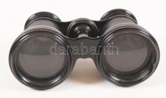 Jelzett színházi látcső, tokkal, 8×12 cm