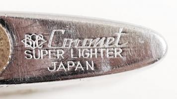 Coronet British Columbia öngyújtó, fém, 4,5×5 cm