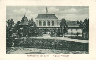 Bikszád-gyógyfürdő, Nagy vendéglő, Jónás Ármin kiadása / restaurant