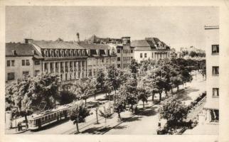 2 db vegyes erdélyi városképes lap: Nagyvárad, Temesvár / 2 old Transylvanian postcards