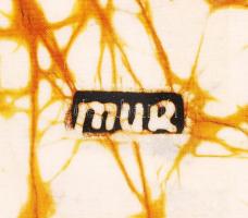 Mur jelzéssel: Démon. Vegyes technika, papír, üvegezett keretben, 40×30 cm