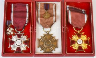 Lengyelország 1952-1990. "Lengyel Népköztársaság Érdemkereszt Arany, Ezüst és Bronz fokozata&qu...