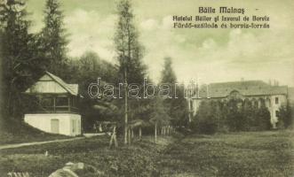 Málnásfürdő, Fürdő-szálloda, borvíz-forrás / hotel, water source