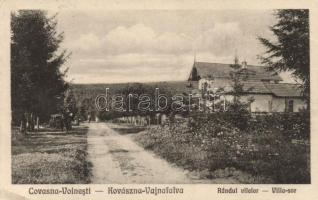 Kovászna-Vajnafalva, Villa sor / villas (EK)