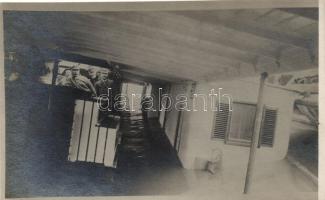 1908 A Margit gőzös kiemelése, photo / pulling out SS Margit, photo