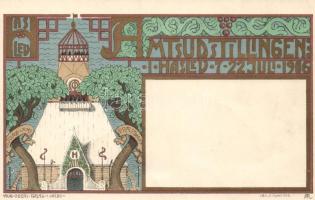 1906 Amtsudstillingen i Haslev, Art Nouveau litho