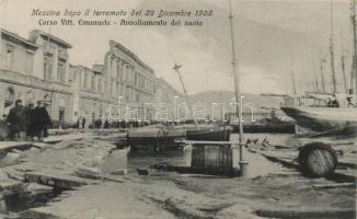 1908 Messina, after the earthquake, Corso Vittorio Emanuele (fa)