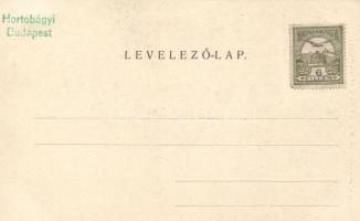 Siófok, Ellinger Ede műterme, Teniszpálya; kiadja Ellinger Ede