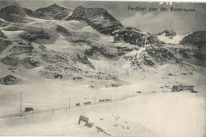 Bernina Pass, Postfährt