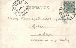 Praha, Vackuv Plzensky Velkorestaurant u Chodery; Ferdinandova trida 60. / grand restaurant, litho s...