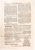 1938 A Csallóközi Hírlap rendkívüli kiadása a Felvidék visszatérte alkalmából