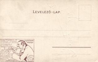 Révfülöp, móló; Bruchsteiner és fia műintézet, litho (hátoldalon Digestol Glück reklám)