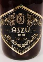 1986 puttonyos aszú bor, Tállya, palackozta Dudovics István, 0,5 l