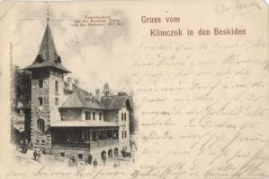 1899 Klimczok, Kamitzer Platte, tourist house (b)