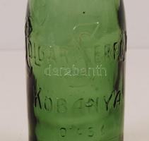 "Polgári Serfőző Kőbánya" feliratú sörösüveg, hibátlan, 0,45 l, m:28 cm