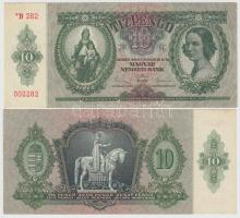 1936. 10P "*B282" (2x) sorszámkövető T:III Adamo P9A