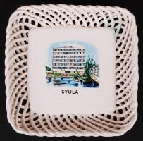 Bodrogkeresztúri porcelán tétel, összesen:4 db, jelzettek, hibátlanok