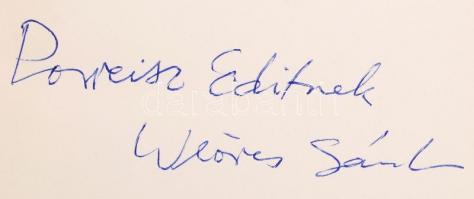 Weöres Sándor: Tizenegy szimfónia. 1973. Szépirodalmi kiadó. Kner nyomda. Dedikált első kiadás!
