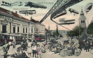 Daruvar u buducnosti / in der Zukunft / in the future, collage