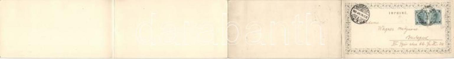 Bosphore, 4-piece panoramacard